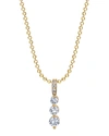 ANITA KO 18K GOLD SMALL DIAMOND TWIGGY NECKLACE,PROD214670118