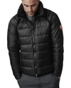 Canada Goose Hybridge Base Down-filled Jacket In Black