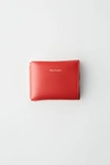 ACNE STUDIOS Fold wallet sharp red