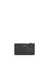 BURBERRY SMALL SCALE CHECK LEATHER CARD CASE,4077859