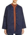 EILEEN FISHER HOODED JACKET,F8FPO-J4879M