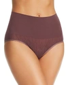 Yummie Ultralight Seamless Shaping Briefs In Huckleberry