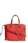 LOEWE GATE CALFSKIN LEATHER TOTE,321.12.U61