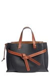 LOEWE GATE CALFSKIN LEATHER TOTE,321.12.U61