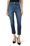 J BRAND RUBY HIGH RISE CROP JEANS,JB000996