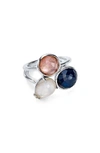 IPPOLITA WONDERLAND CLUSTER RING,SR938TUNDRA-6