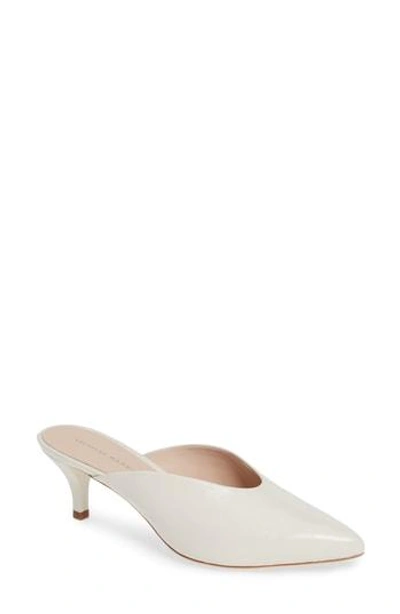 Loeffler Randall Juno Kitten Heel Mules In Stone