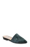 Steve Madden Trace Mule In Green Fabric