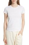 Vince Classic Short-sleeve T-shirt In White