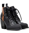 CHLOÉ RYLEE LEATHER ANKLE BOOTS,P00344849