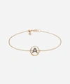 Annoushka 18ct Yellow Gold And Diamond Initial A Bracelet