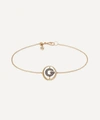 ANNOUSHKA 18CT GOLD G INITIAL BRACELET,000603987