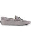 TOD'S TOD'S GOMMINO DRIVING SHOES - GREY