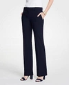 Ann Taylor The Tall Trouser Pant In Seasonless Stretch - Curvy Fit In Perfect Navy