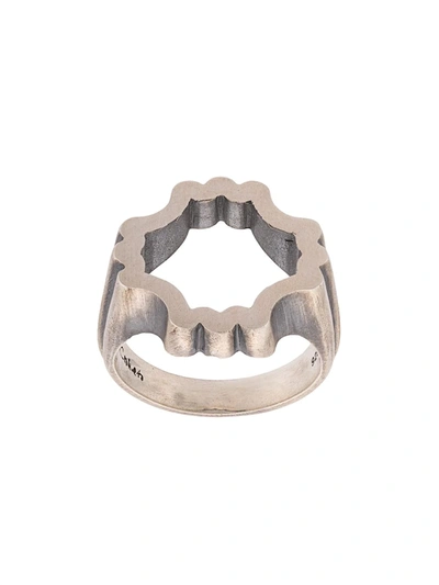 M Cohen The Paragon Ring In Silver