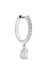 ANITA KO HUGGIES 18-KARAT WHITE GOLD DIAMOND EARRING