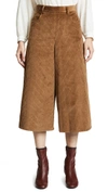 SEE BY CHLOÉ Cropped Wide Leg Pants