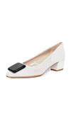 Maryam Nassir Zadeh Cecil Pumps In White