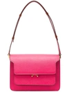 Marni Accordion Shoulder Bag In Pink