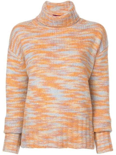 Sies Marjan Turtleneck Sweater In Peach