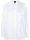 ASPESI ASPESI BUTTON DOWN SHIRT - WHITE