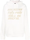 LANVIN USEFUL PAIN PRINT HOODIE