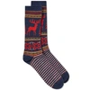 ANONYMOUS ISM Anonymous Ism Deer Snow Sock,15032700-4970
