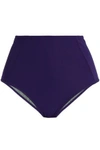 BOWER BOWER WOMAN HIGH-RISE BIKINI BRIEFS VIOLET,3074457345619041266