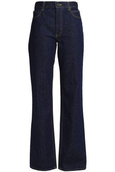 Calvin Klein Jeans Est.1978 Woman High-rise Straight-leg Jeans Dark Denim
