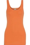 BY MALENE BIRGER BY MALENE BIRGER WOMAN NEW DAWN COTTON-JERSEY TANK ORANGE,3074457345619222305