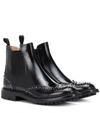 Church's Ketsby Met Studded Glossed-leather Chelsea Boots In Black