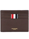 THOM BROWNE tri-stripe logo tab cardholder,MAW031L00198