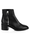 AQUATALIA Josephine Leather Ankle Boots