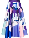 EMILIO PUCCI PRINTED MIDI SKIRT