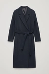 COS OVERSIZED BELTED WOOL COAT,0692574002