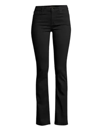 Jen7 By 7 For All Mankind Baby Corduroy Slim-fit Bootcut Jeans In Black
