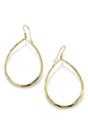 Ippolita Classico 18k Yellow Gold Sculpted Open Teardrop Earrings In Yellow Gold
