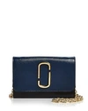 MARC JACOBS LEATHER CHAIN WALLET,M0014284