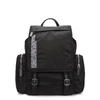 Calvin Klein 205w39nyc Nylon Flap Backpack - Black In Black