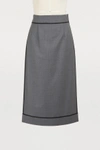 GAUCHÈRE Marilyn wool skirt,P2180501 01400 3000