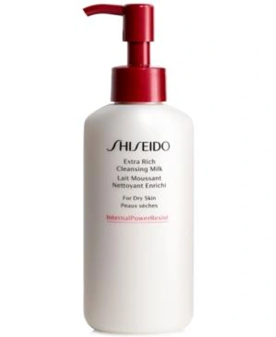 SHISEIDO EXTRA RICH CLEANSING MILK (FOR DRY SKIN), 4.2-OZ.