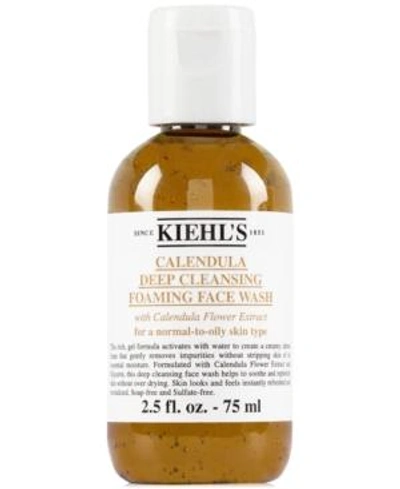 KIEHL'S SINCE 1851 CALENDULA DEEP CLEANSING FOAMING FACE WASH, 2.5 FL. OZ.