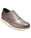 Cole Haan Men's Zerogrand Leather Wing-tip Oxfords In Ironstone