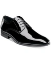 Florsheim Men's Tux Plain-toe Oxfords In Black Patent