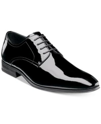 Florsheim Men's Tux Plain-toe Oxfords In Black Patent
