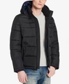 Tommy Hilfiger Men's Quilted Puffer Jacket, Created For Macy's In Black