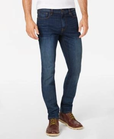 Tommy Hilfiger Men's Straight-fit Stretch Jeans In Drake Dark Wash