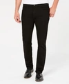Tommy Hilfiger Men's Straight-fit Stretch Jeans, Created For Macy's In Dark Wash