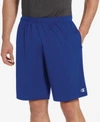 Champion Men's Double Dry Cross-training 10" Shorts In Surf The Web
