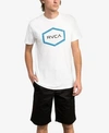 RVCA MEN'S LOGO GRAPHIC T-SHIRT